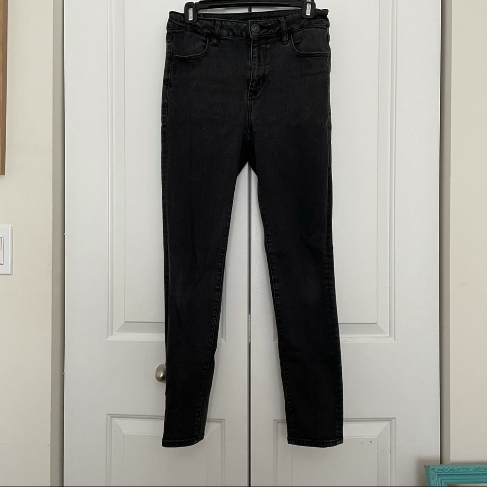 American Eagle Black Hi-Rise Jeggings
